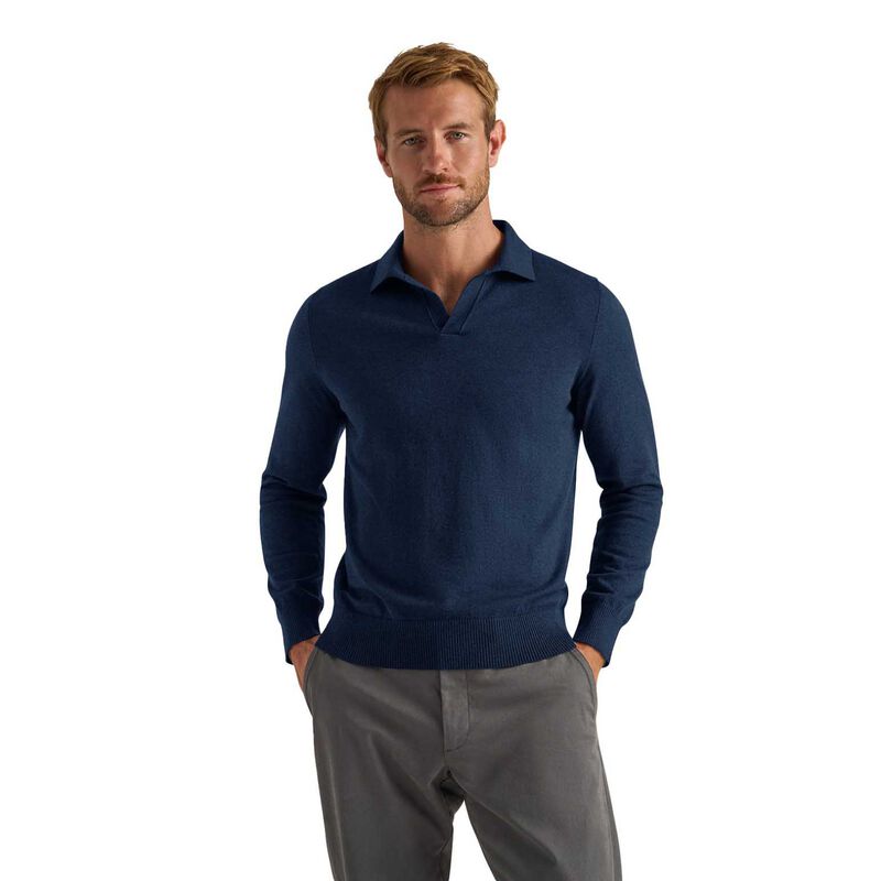 M.J. Bale Carter Ls Polo image number 0